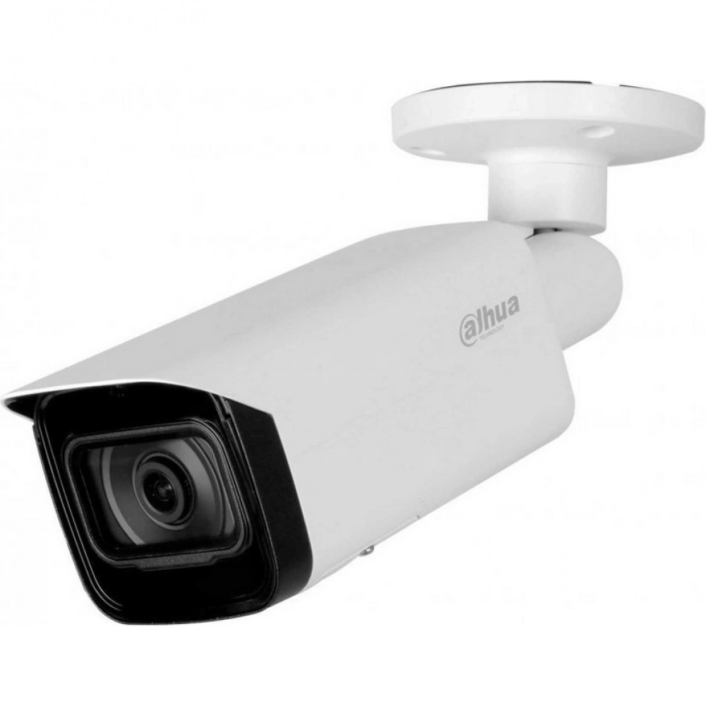 Уличная цилиндрическая IP-видеокамера Dahua 2Мп, 1/2.8” CMOS, объектив 2.8мм, видеоаналитика, микрофон, ИК 80м, IP67, IK10, ePoE, металл