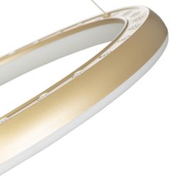 Citilux Юпитер CL730B092S LED Люстра подвесная с пультом Золото