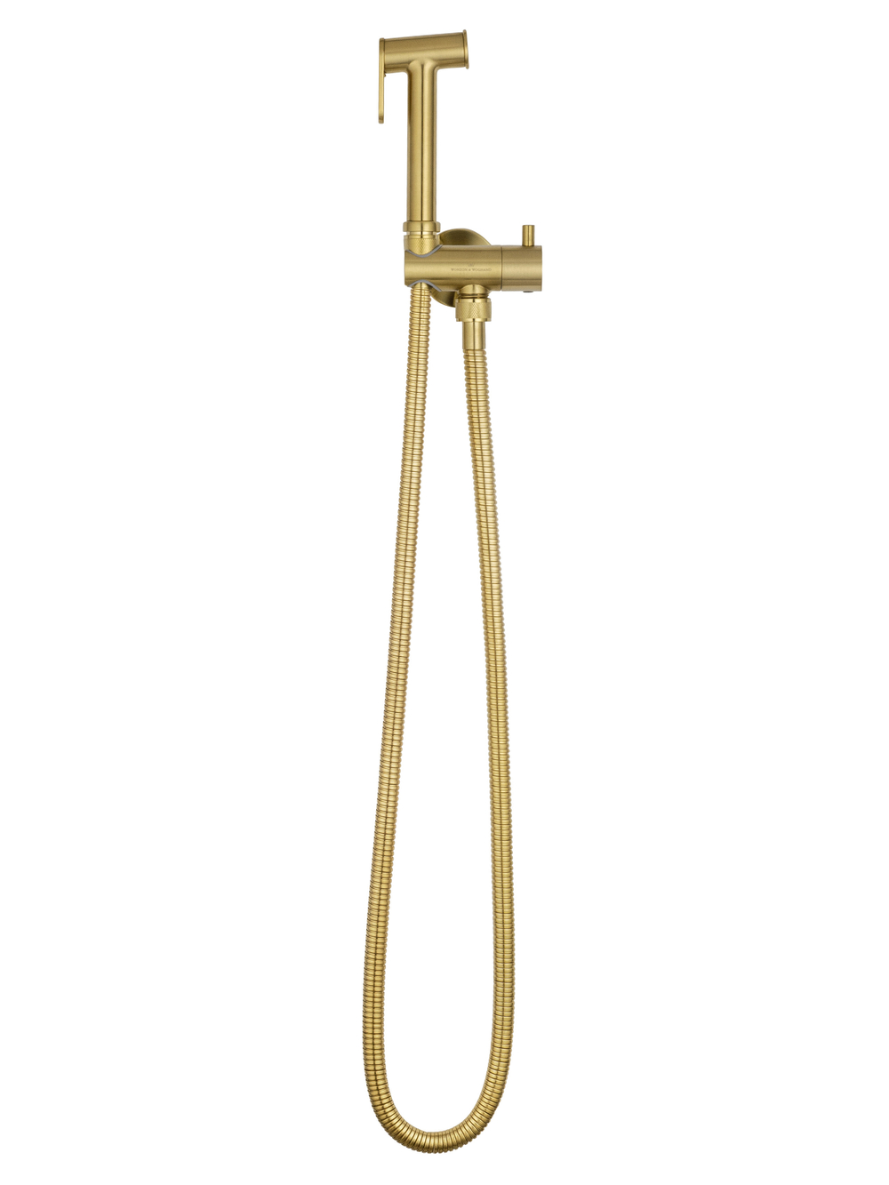 Гигиенический душ с запорным вентилем WONZON & WOGHAND, Брашированное золото (WW-88809903-BG)