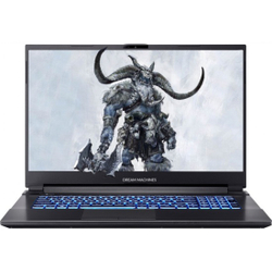 Ноутбук Dream Machines RG3050Ti-17KZ21 i5-11400H 16Gb SSD 1Tb NVIDIA RTX 3050Ti для ноутбуков 4Gb 17,3 FHD WVA Cam 41Вт*ч No OS Черный