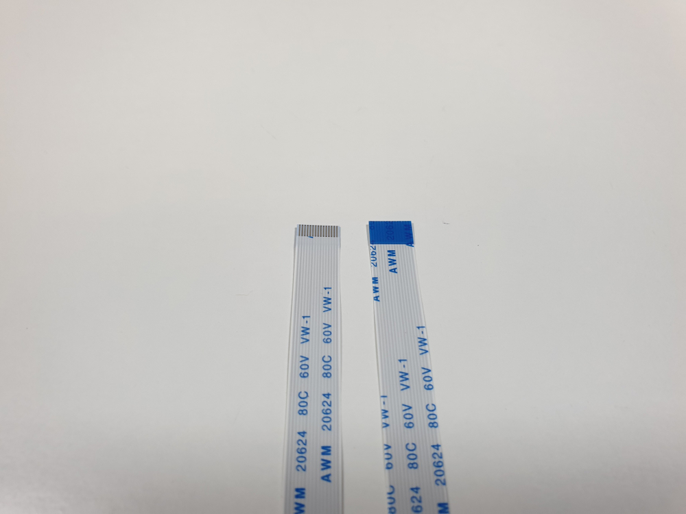 Шлейф 15 pin, 10 см, шаг 0.5 мм FFC, обратный Б