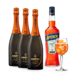 Aperol 1 л. + 3 бутылки CINZANO To-Spritz