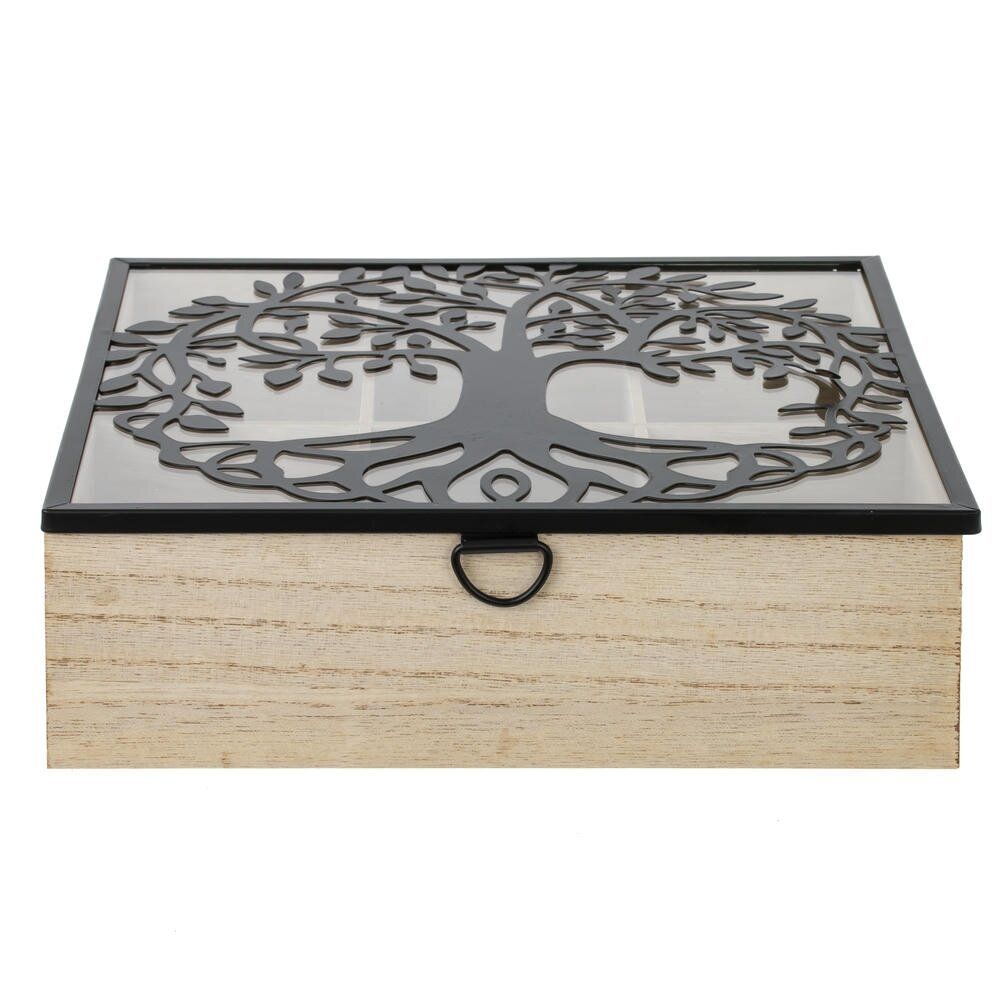 GAEM Шкатулка для чайных пакетиков, L24,5 W24 H7,5 см