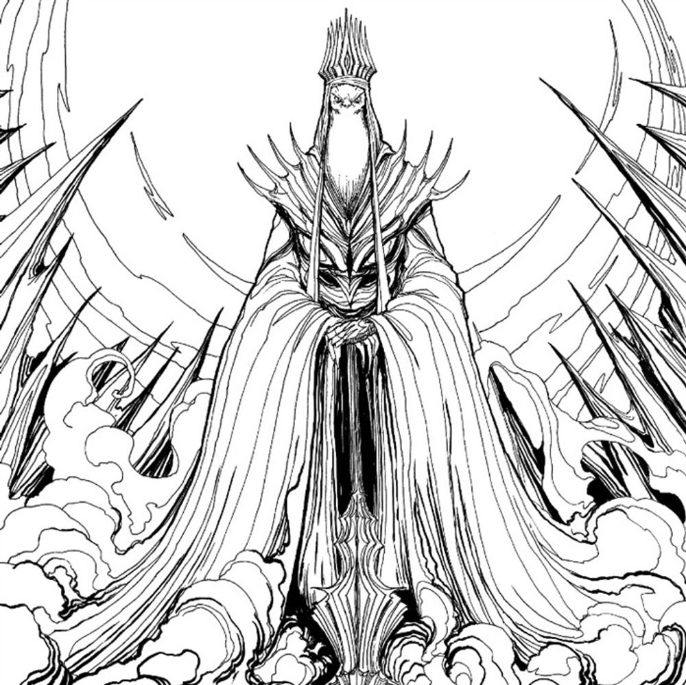 Мир Толкина.Фантастические существа. Раскраска