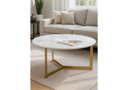 Журнальный стол Woodville Роб D-700 аурум