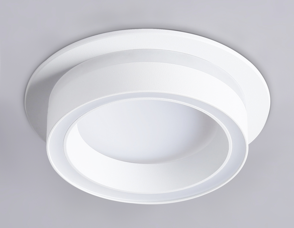 Светильник встраиваемый TN5240 WH белый GX53 D110*42