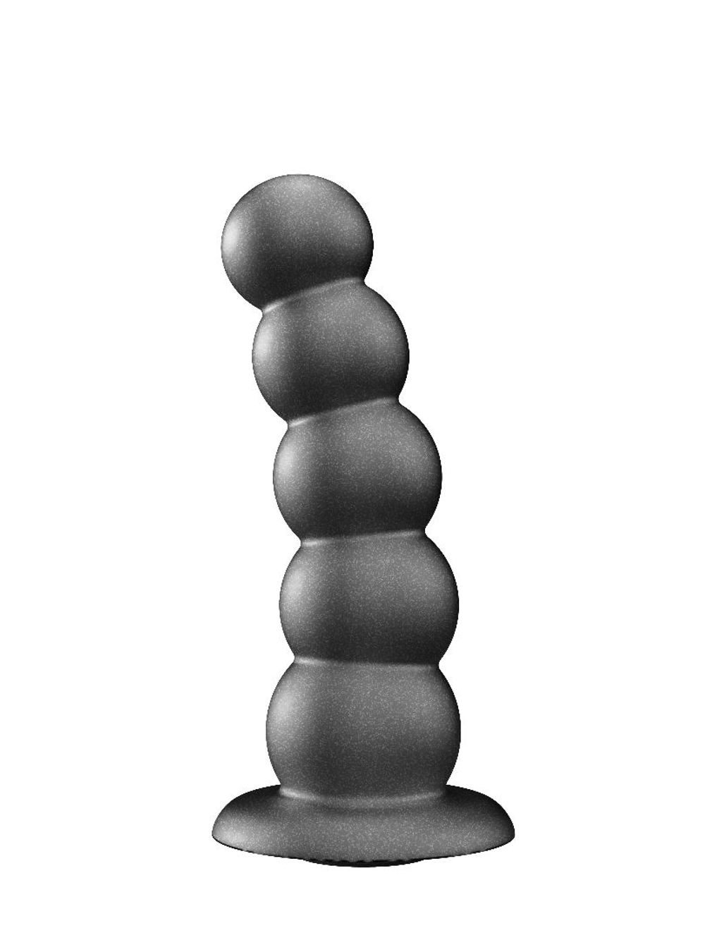 Черная насадка-плаг на харнесс PLATINUM 7 - 19,5 см.