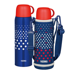 Термос (2 крышки) Thermos FJJ-1000 WF NVD (1 литр), синяя