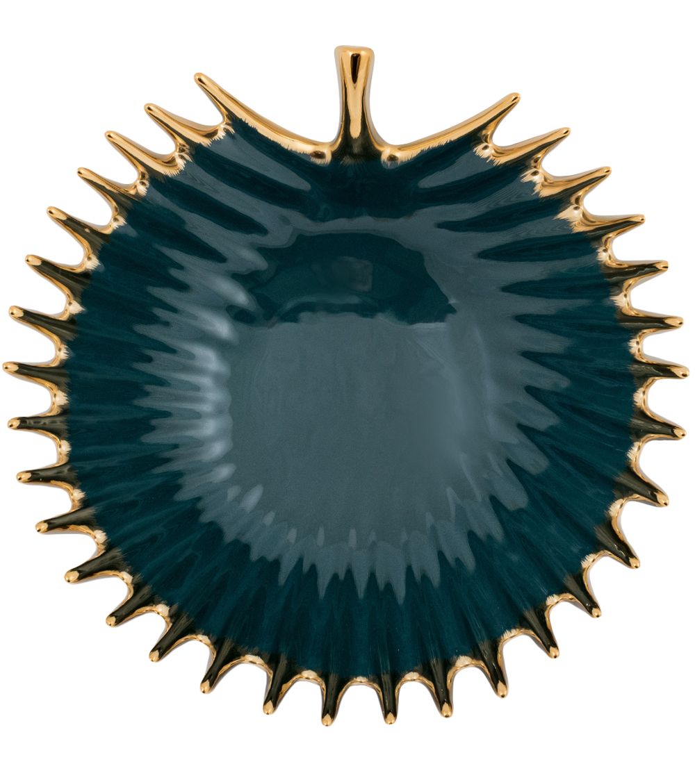 OS-207/2 Декоративное блюдо Коллекция «Листья»