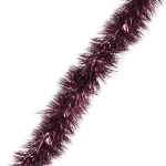 Мишура «Сияющая роскошь» 2 м 10,5 см, Бордовый