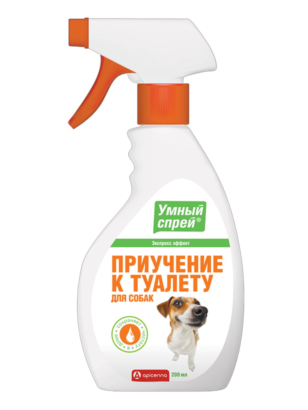 Умный спрей Приучение к туалету для собак, 200мл.