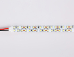 Светодиодная лента двухрядная GS1603 2835 240Led/ 19.2W m/ 12V IP20 6500K/ 5000*14*1.2mm/ кратность резки 25mm (2 конт.)