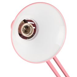 Настольный светильник ЭРА N-121-E27-40W-P Е27 на струбцине розовый