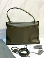 BALENCIAGA RODEO HANDBAG зеленый