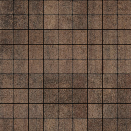 Тротуарная плитка КВАДРАТ 100х100 мм - Листопад гранит Шелковица