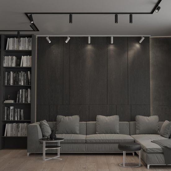 359031 PORT NT23 266 черный Трехфазный трековый светильник с переключателем цветовой температуры и мощности IP20 LED 3000К\4000К\6000К 5W/9W/13W 220V