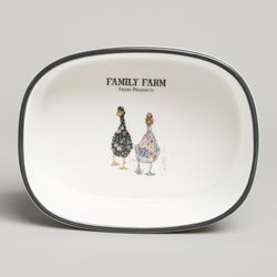 НАБОР ФОРМ НА МЕТАЛ.ПОДСТАВКЕ LEFARD "FAMILY FARM" 2 ШТ. 28,5*16*8,5 CM