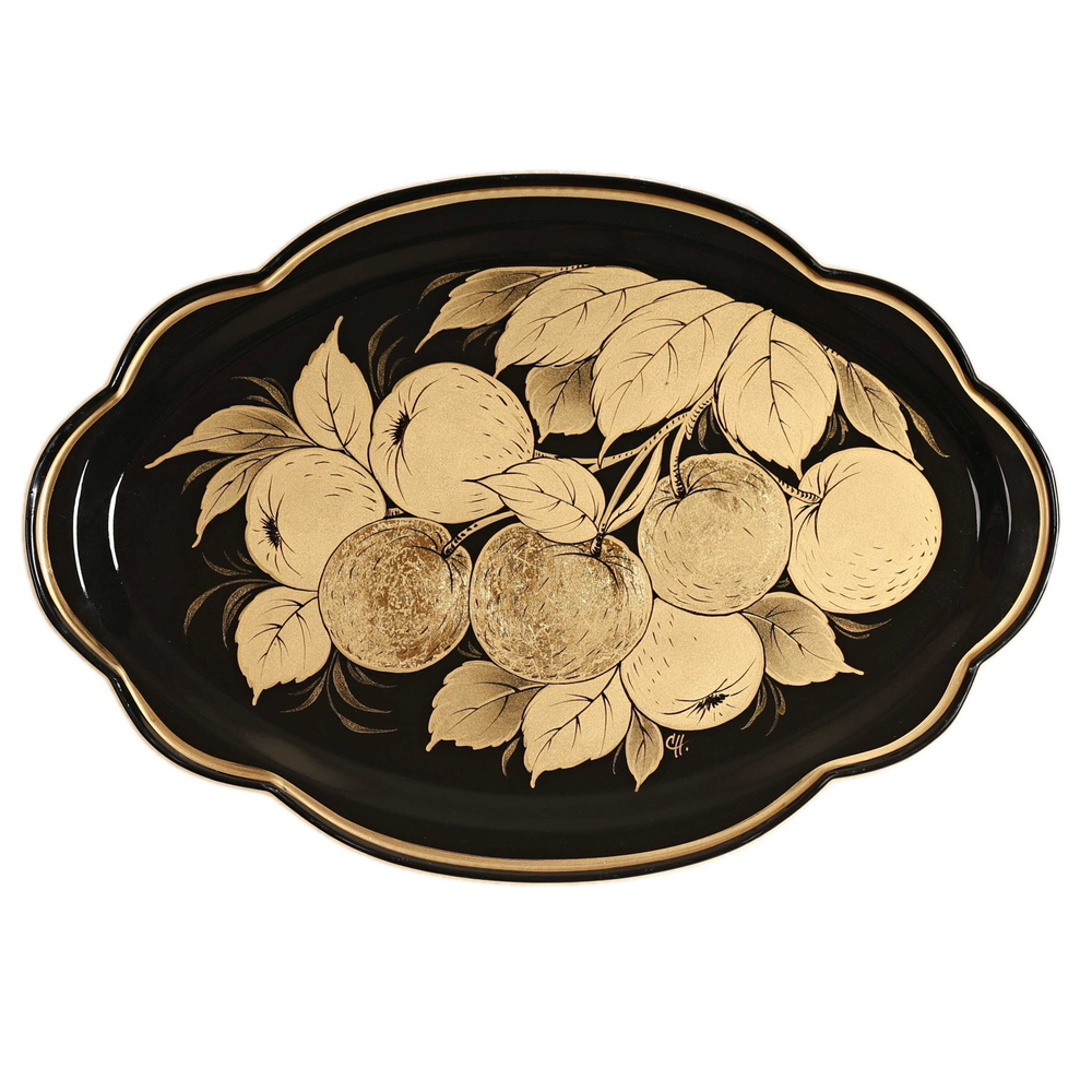 Zhostovo metal tray A11D290925160