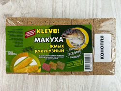 Прикормка МАКУХА жмых кукурузный (KLEVO)