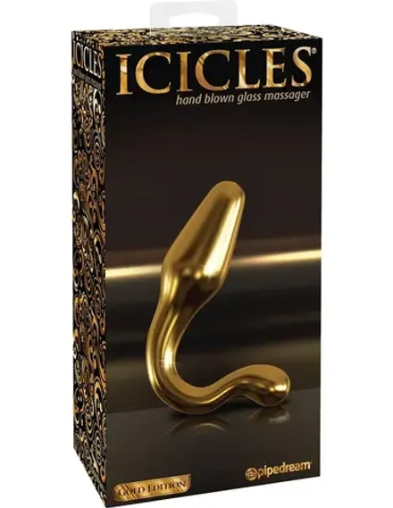 Анальная пробка G12 золотой