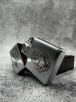 Зажигалка подарочная бензиновая с гравировкой Огонь во мне