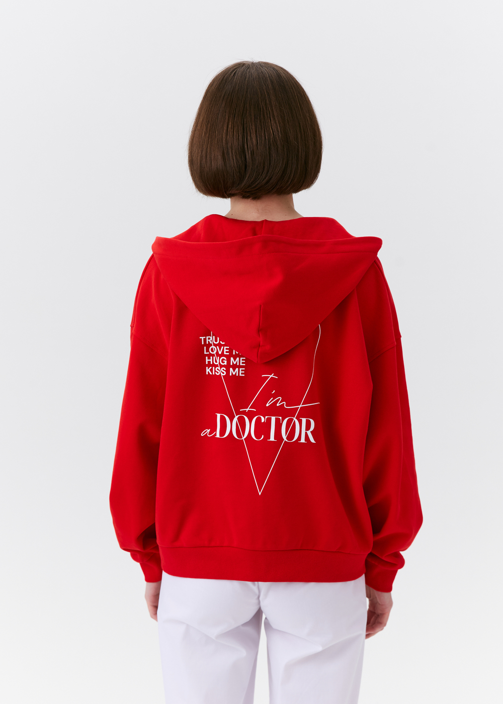 Худи унисекс Nebbia, красный