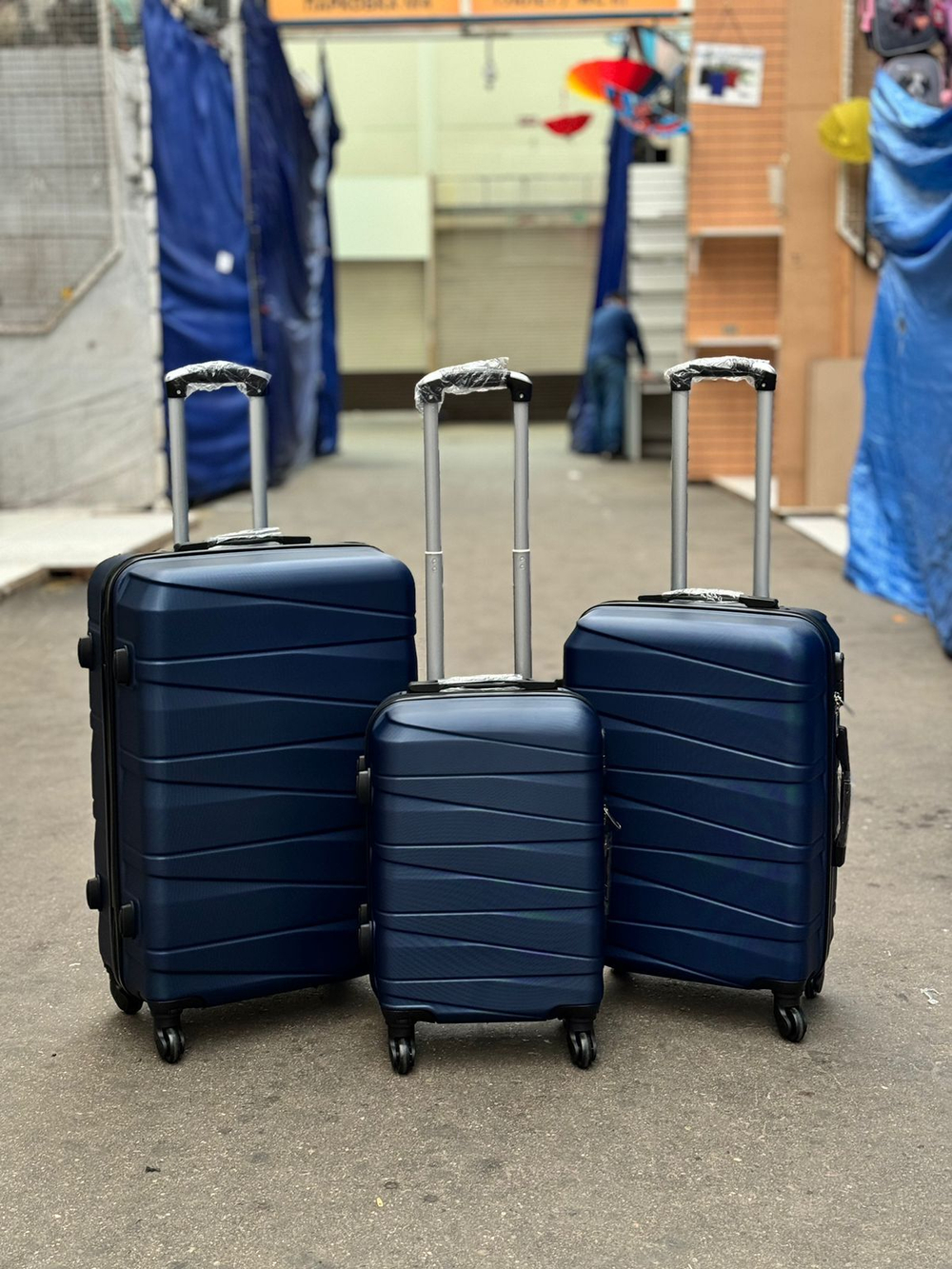 Ручная кладь Bon-Voyage Model Ten, Темно-синий, XS