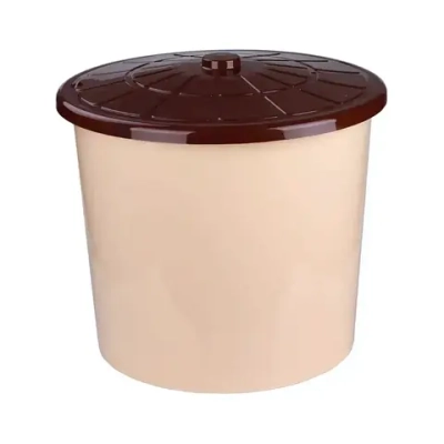 Бак универсальный с крышкой 75л. (бежевый)