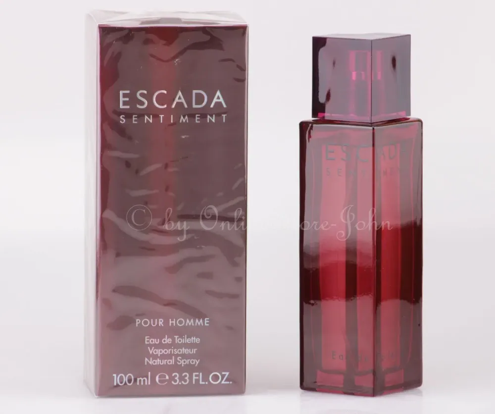 Унисекс парфюм Escada Sentiment pour Homme 100ml EDT
