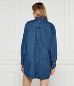 Джинсовая рубашка Guess Jeans - голубой(W5RH89 D5M84)