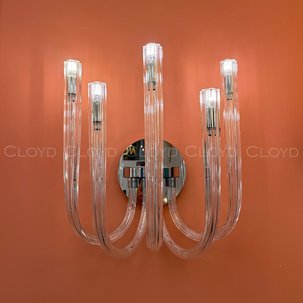 Бра Cloyd AEDA W5 / шир. 35 см - хром (арт.20465)