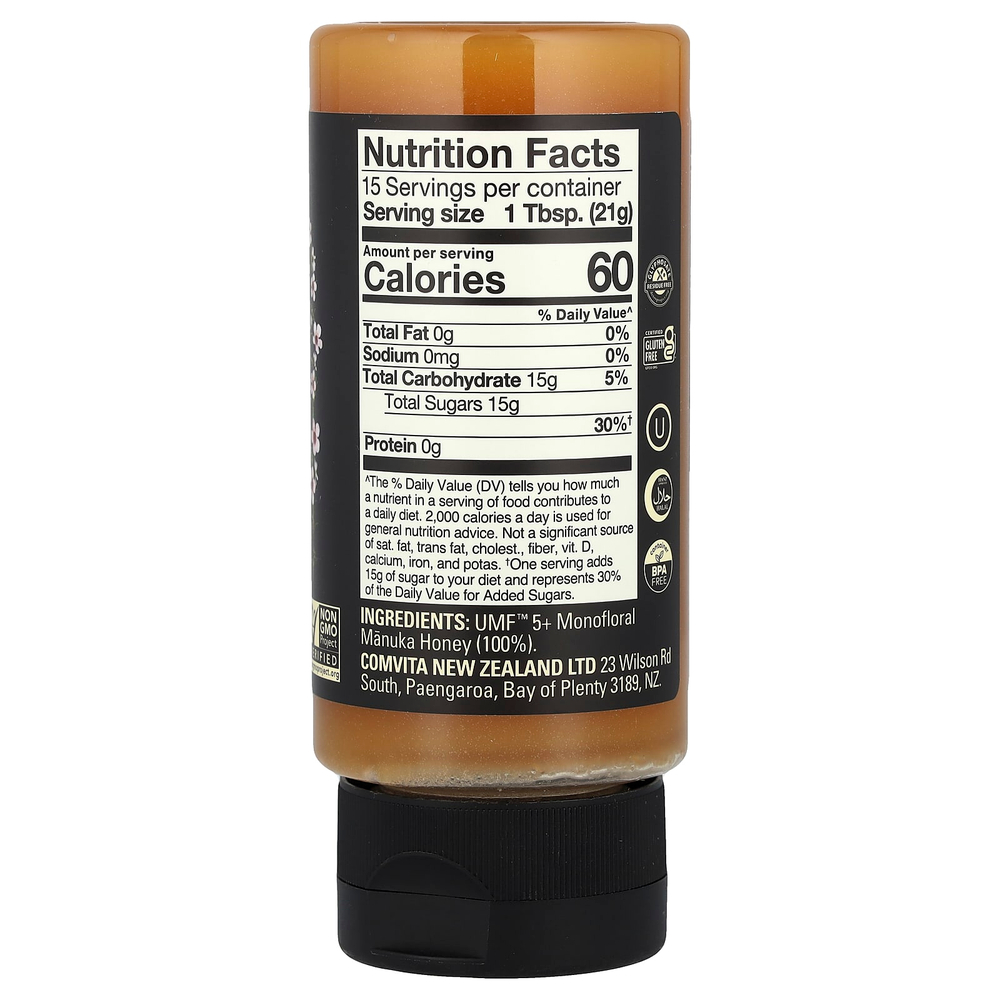 Comvita, Мед манука, UMF 5+, MGO 83+, 312 г (11 унций)