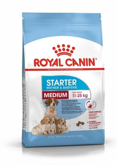 Royal Canin Medium Starter Mother & Babydog для щенков до 2-х месяцев, беременных и кормящих сук средних пород