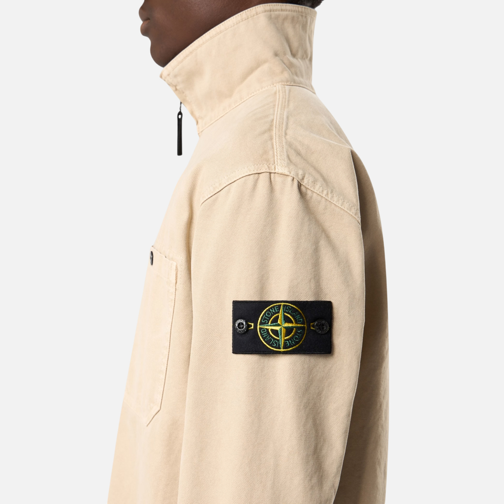 Куртка-рубашка Organic Panama Cotton Old Effect Zip-Up