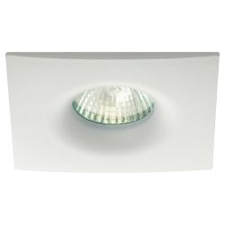 Светильник встраиваемый алюминиевый ЭРА KL104 WH под лампу MR16 GU5.3 белый