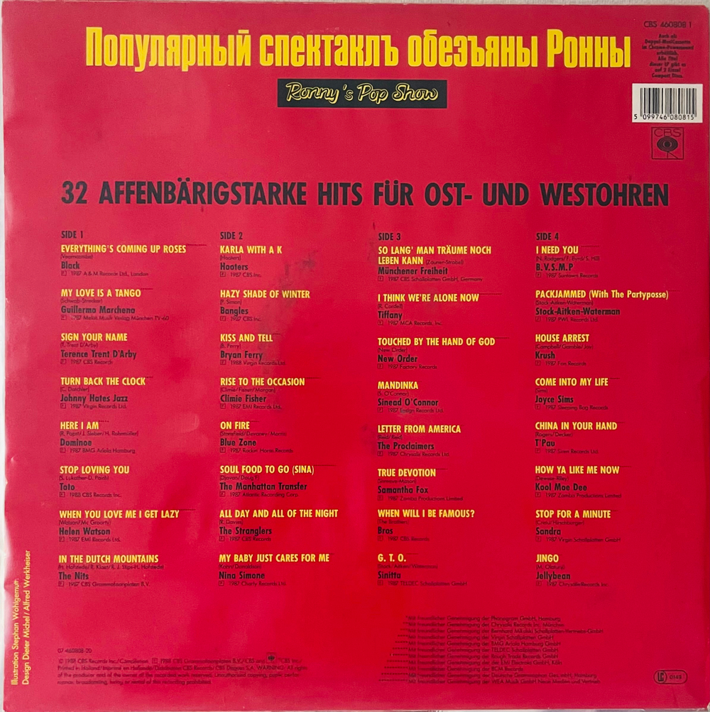Various Artists - Ronny's Pop Show 11 - 32 Affenbärigstarke Hits