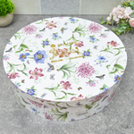 Чайный набор 12 предметов 240мл "Flowers" 205-993, костяной фарфор