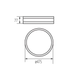 Потолочный светильник Kanlux JASMIN 29205