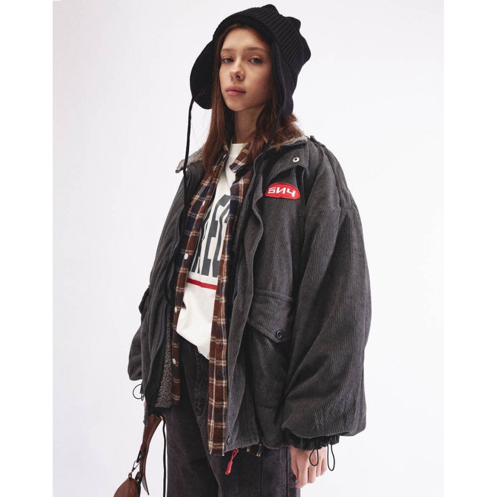 Шапка БИЧ ушанка вязаная черная