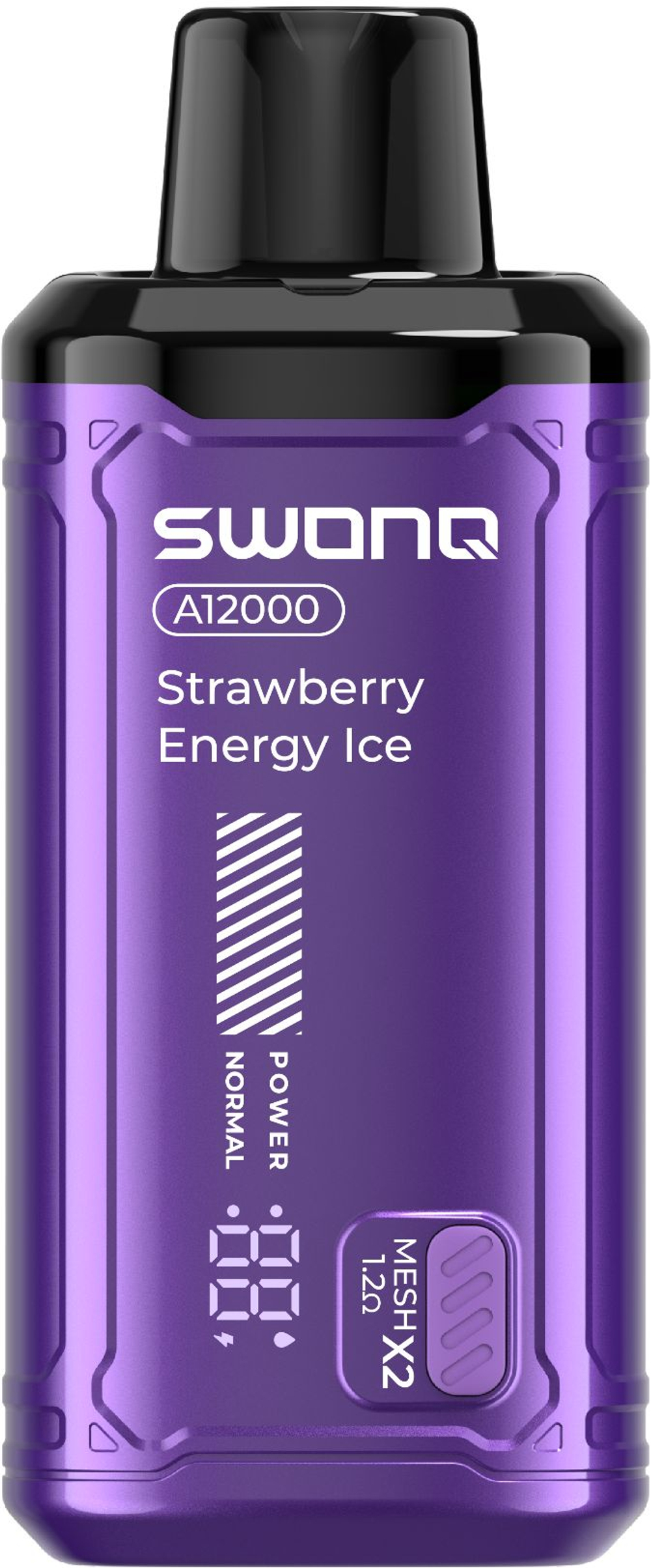 SWONQ A12000 Strawberry energy ice - Клубничный энергетик 12000 купить в Москве - доставка по России
