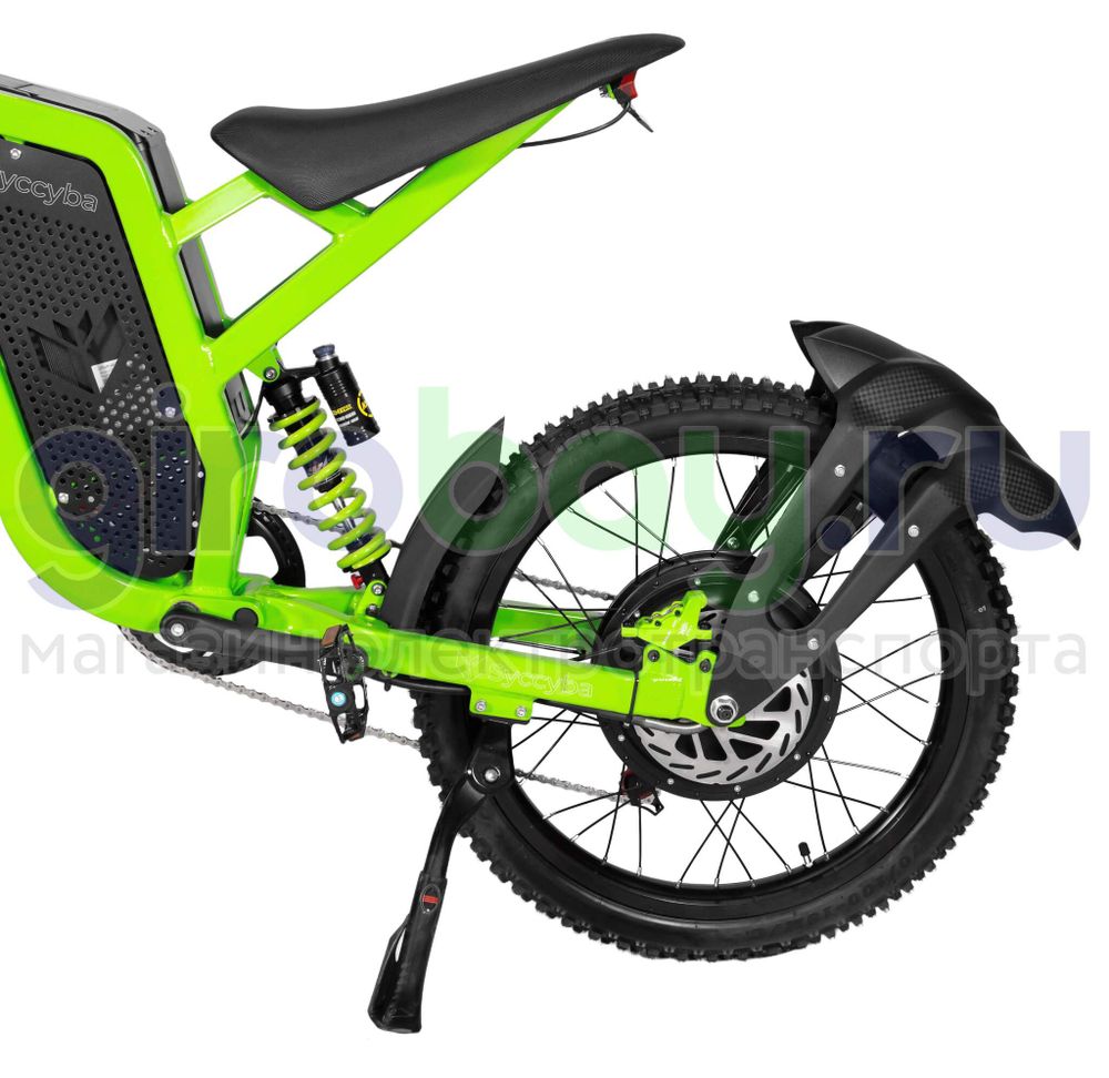 Электровелосипед Syccyba X21 Sport 6000W (60V/30ah) - Салатовый фото №6