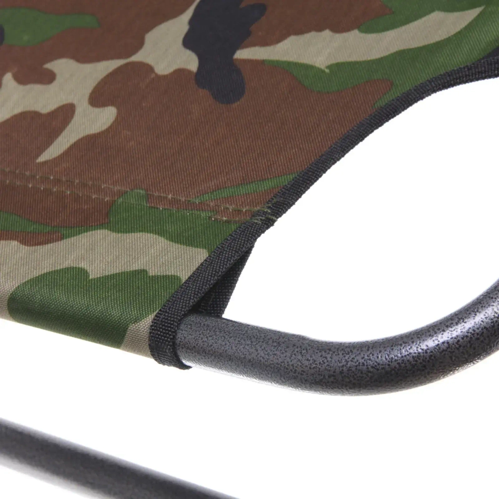 Шезлонг (раскладушка) 153*60*79см «Хаки» с подголовником, 2 положения ДоброСад