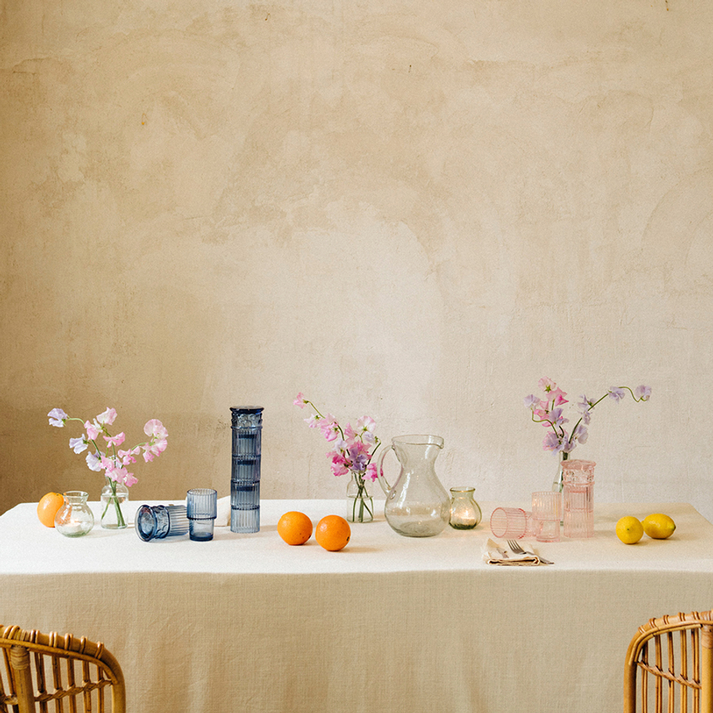 Набор из 4-х стаканов athena, голубые