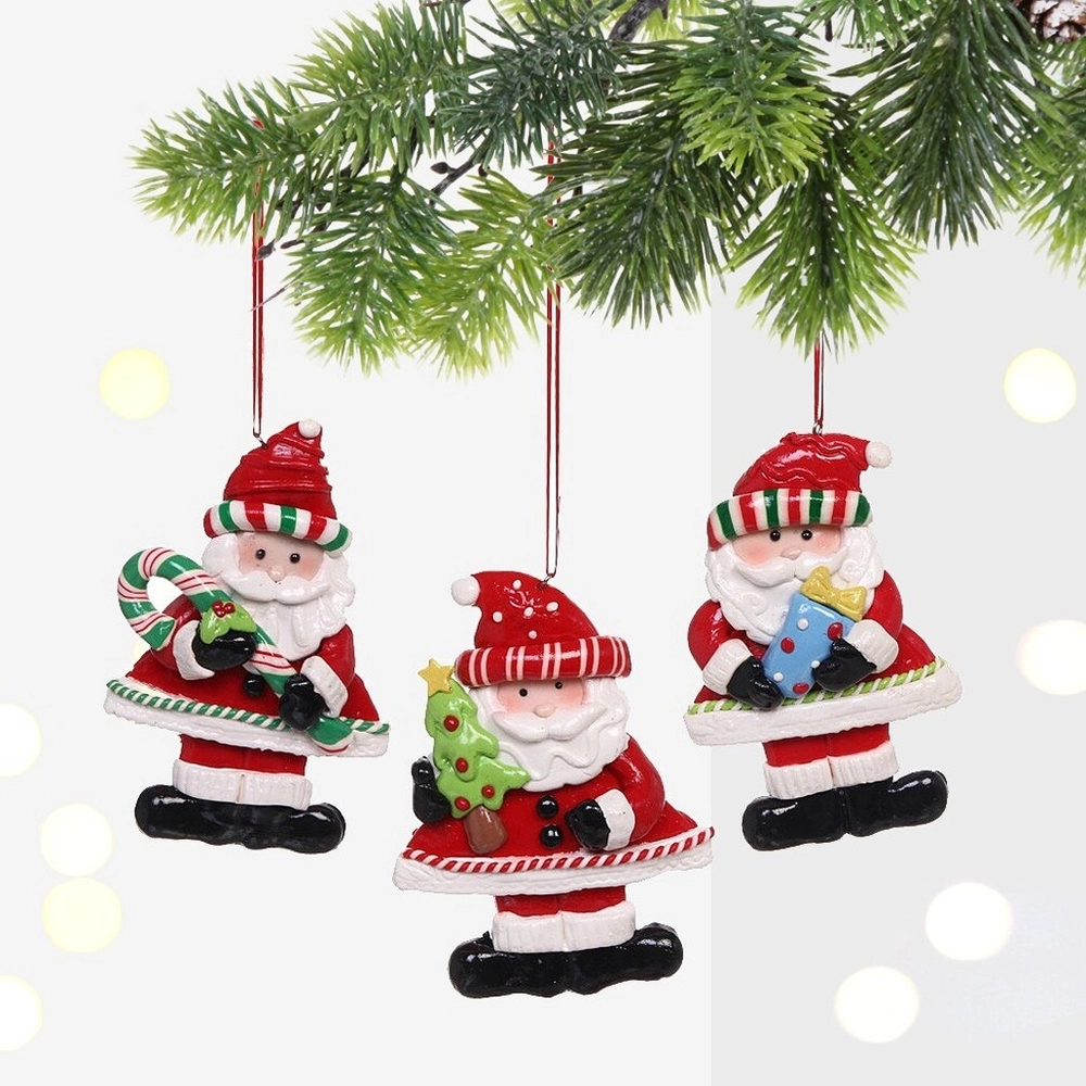 Подвеска Сandy «Дед Мороз» 12,7 см, в ассортименте