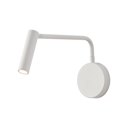 Настенный светодиодный светильник 4Вт, 200лм, 3000K, Ra>80, металл, белый