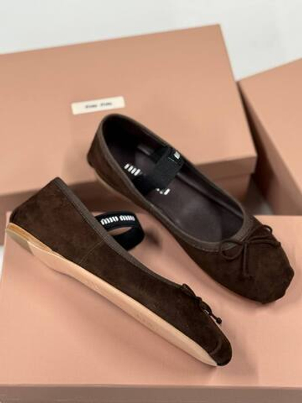 Балетки MIU MIU