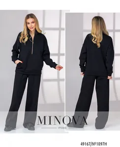 Костюм 1097Н-черный Minova