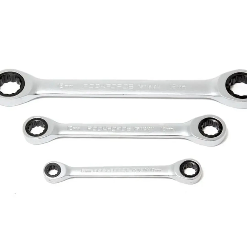 Ключ накидной трещоточный 18х19мм RockForce##Rock FORCE RF-7571819M