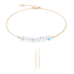 Колье Coeur de Lion Crystal-Gold 4633/10-1816