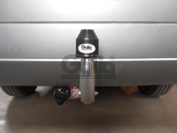 Оцинкованный фаркоп на Ford Focus I универсал 1998-2004 (без электрики), Galia F049C
